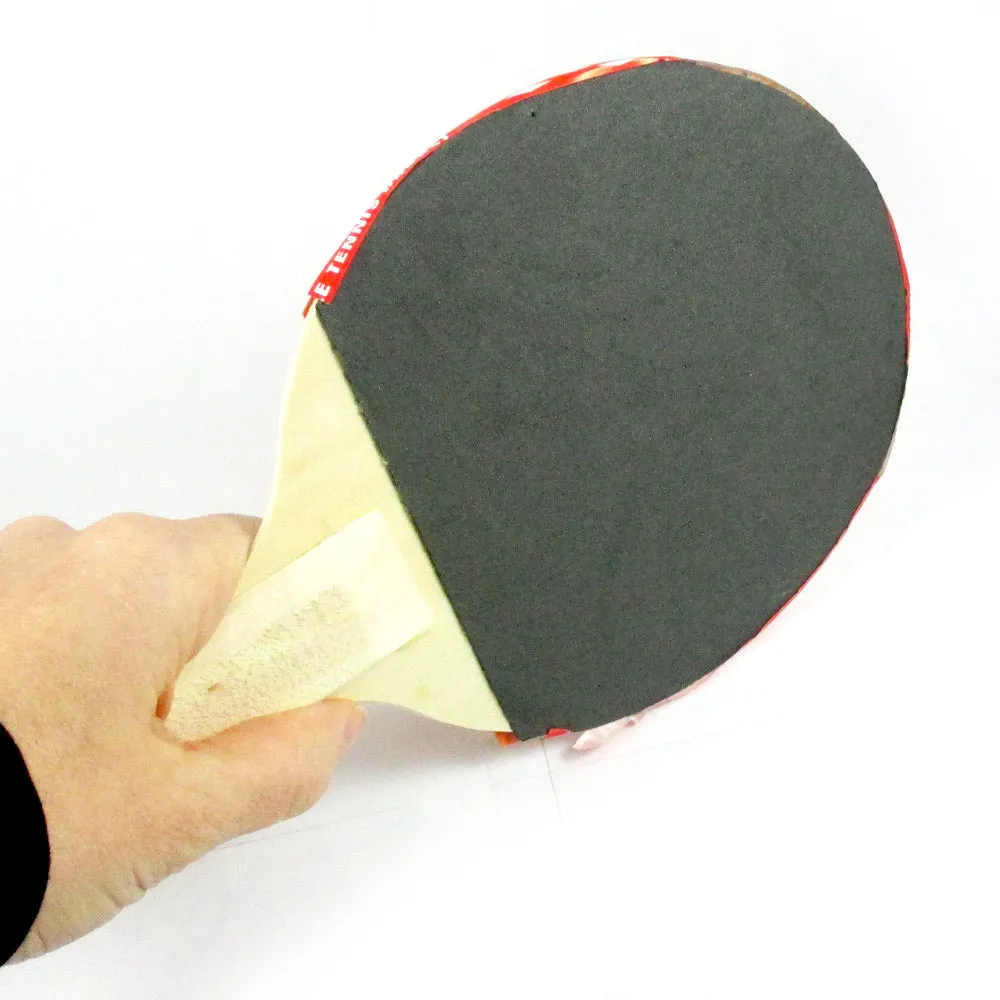 1 Pair Table Tennis Ping Pong Racket Paddle   3pcs Balls Racquet Set Tournament