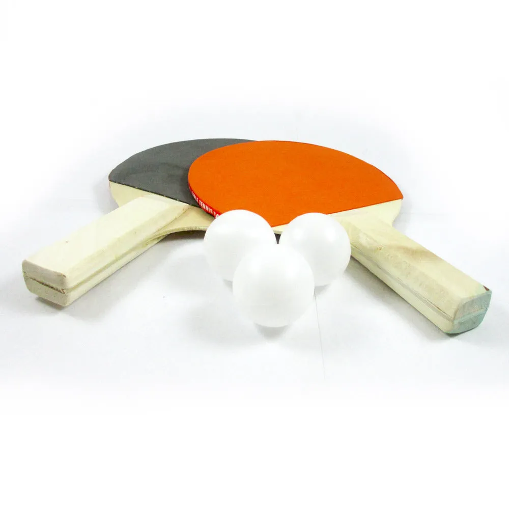 1 Pair Table Tennis Ping Pong Racket Paddle   3pcs Balls Racquet Set Tournament
