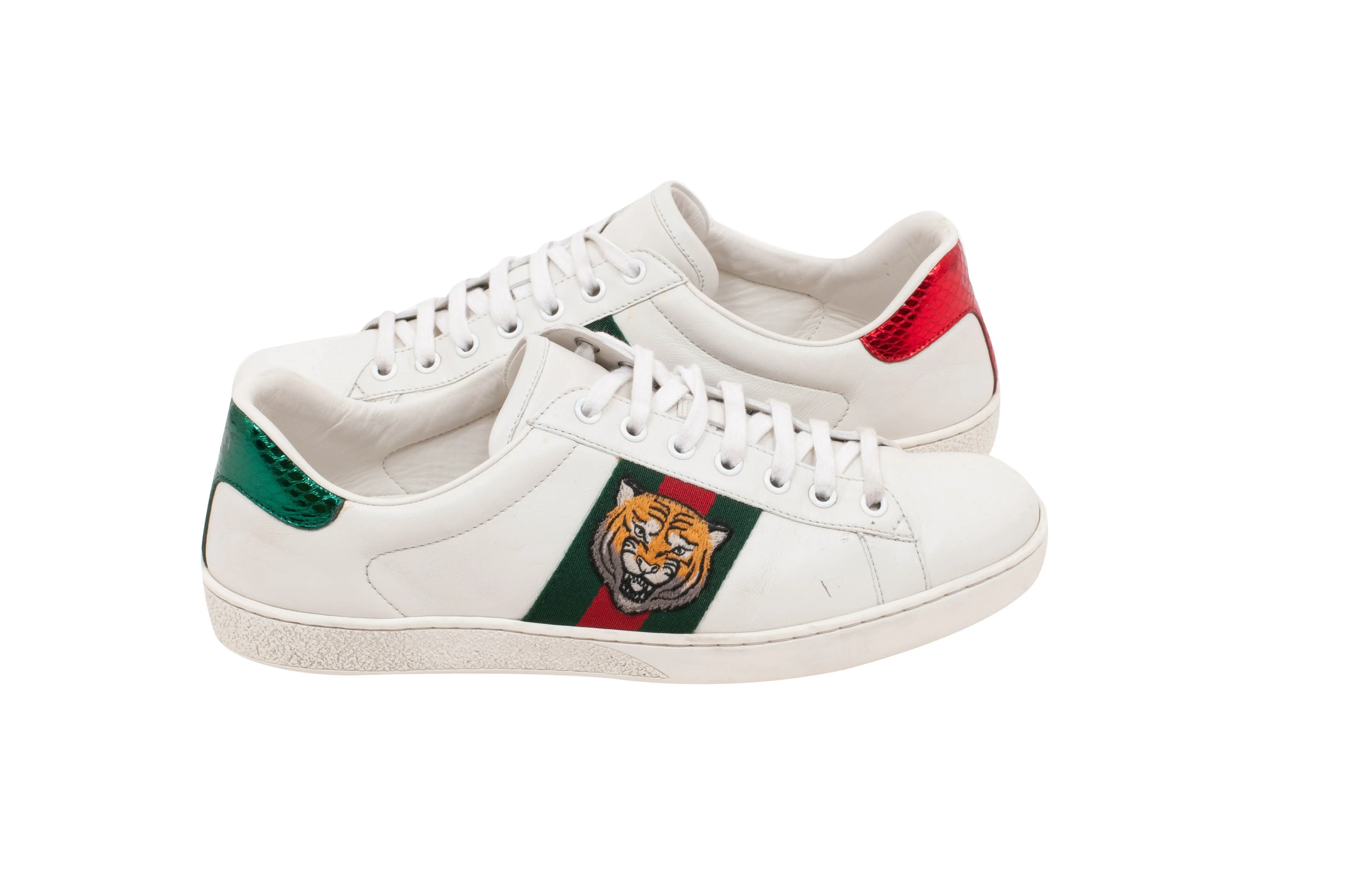 Ace Tiger Embroidered Sneakers