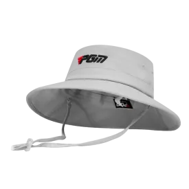 Adjustable Golf Bucket Hat for Men With Windproof Cord and Sweatband