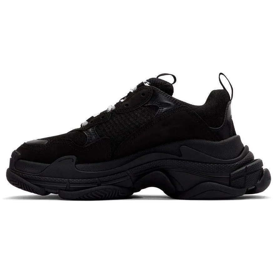Balen*ciaga Triple-S "Black"