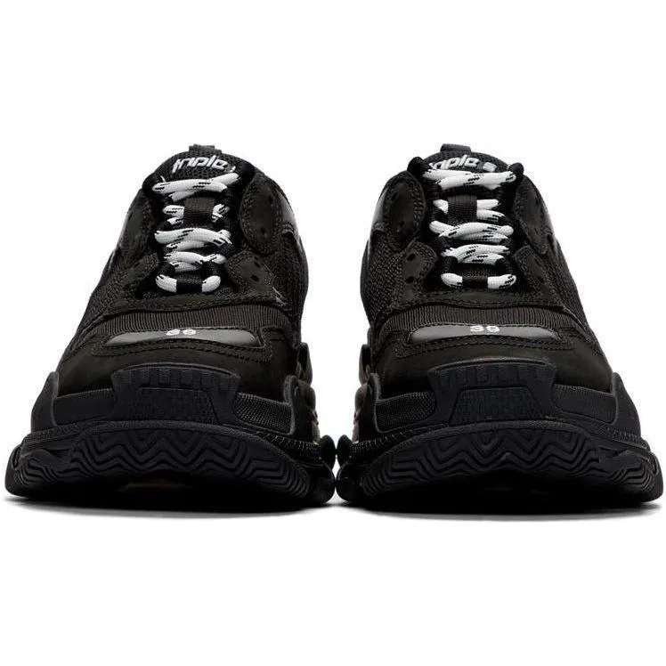 Balen*ciaga Triple-S "Black"