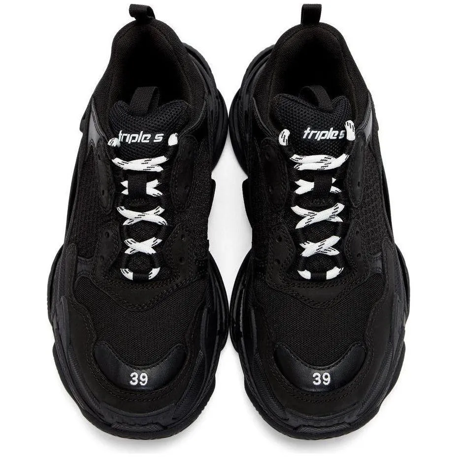Balen*ciaga Triple-S "Black"
