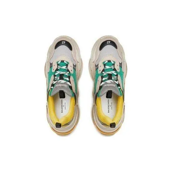 Balen*ciaga Triple-S "Green/Yellow"