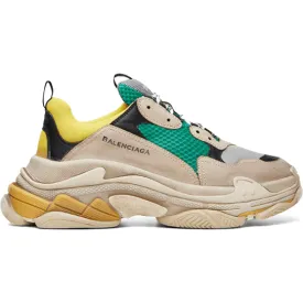 Balen*ciaga Triple-S "Green/Yellow"