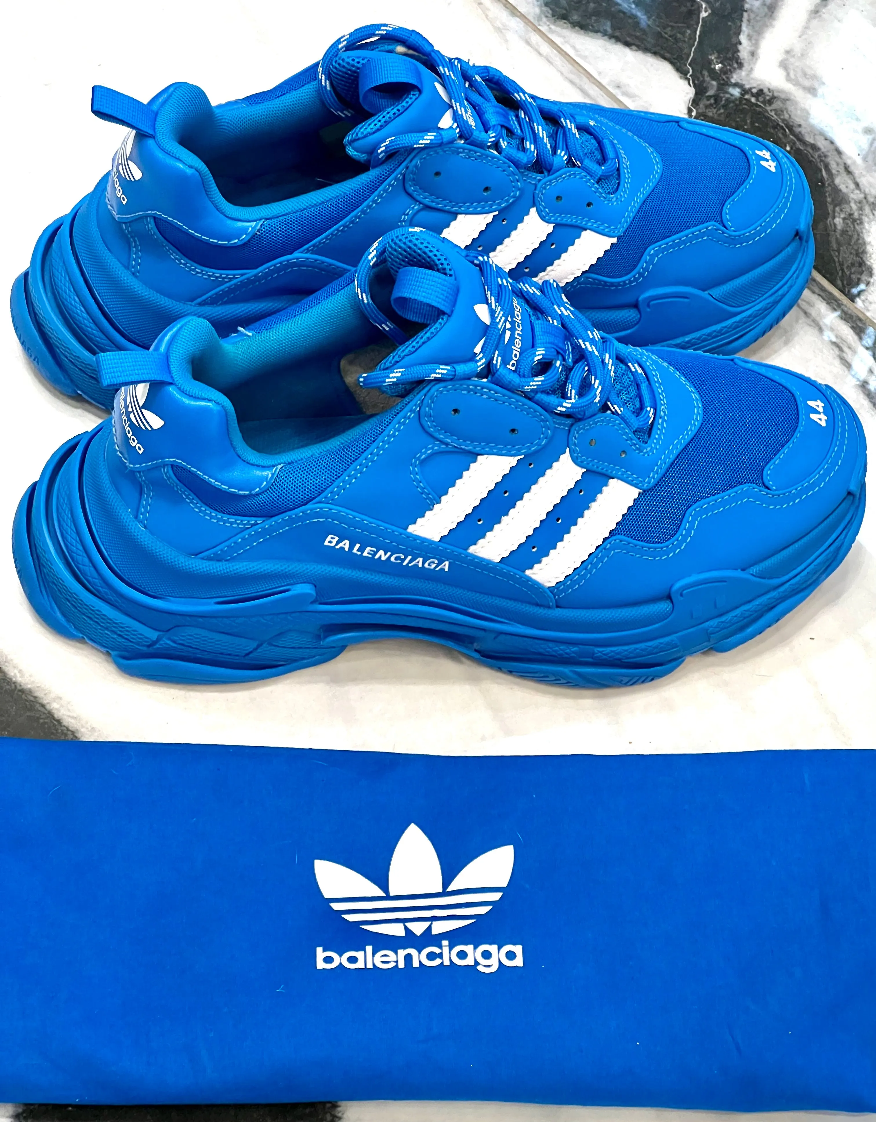 BALENCIAGA X ADIDAS TRIPLE S SNEAKERS