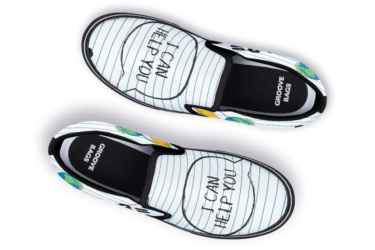 Bold Teacher Slip-On Shoes