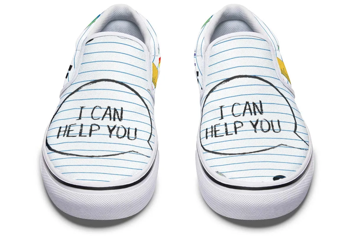 Bold Teacher Slip-On Shoes