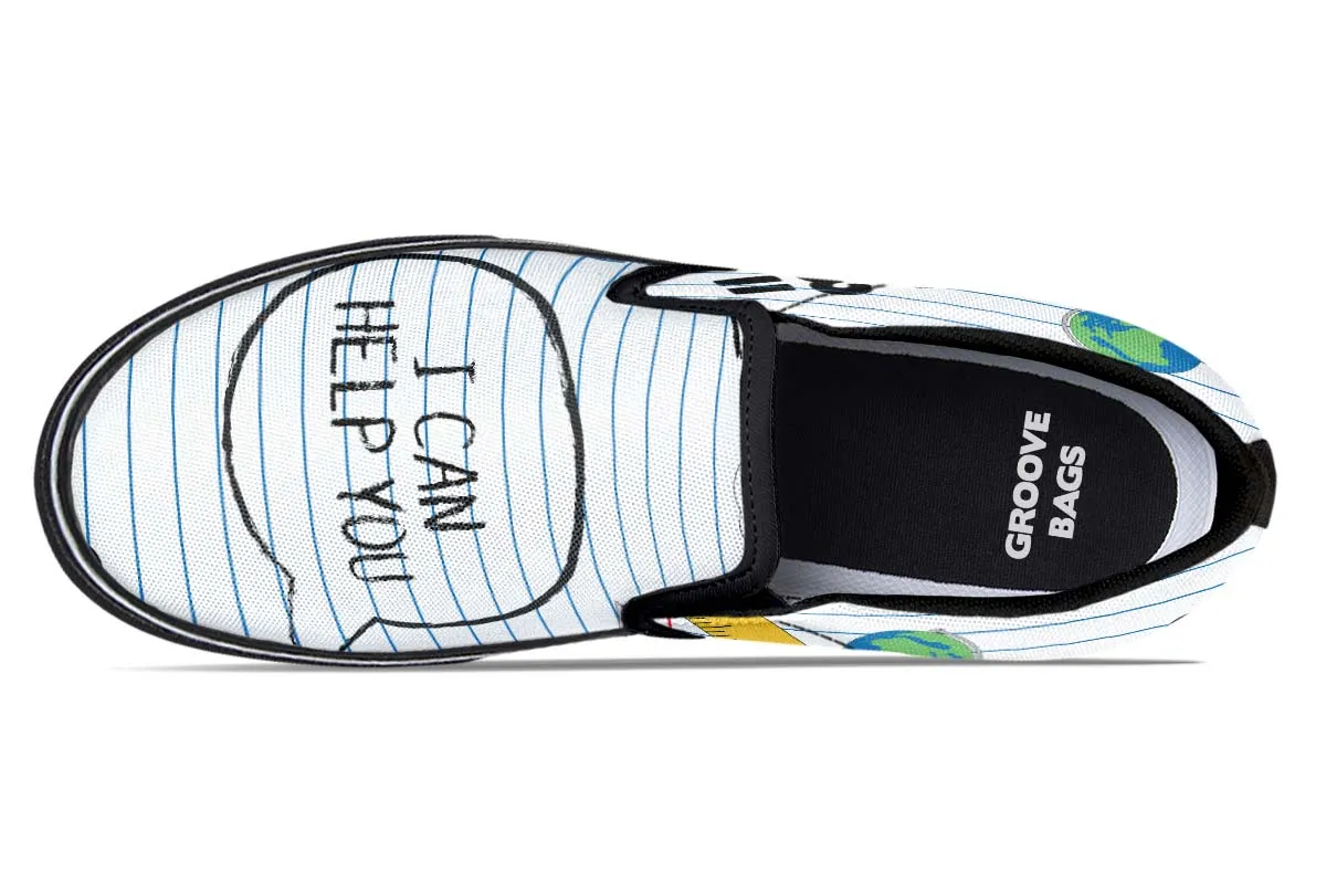Bold Teacher Slip-On Shoes