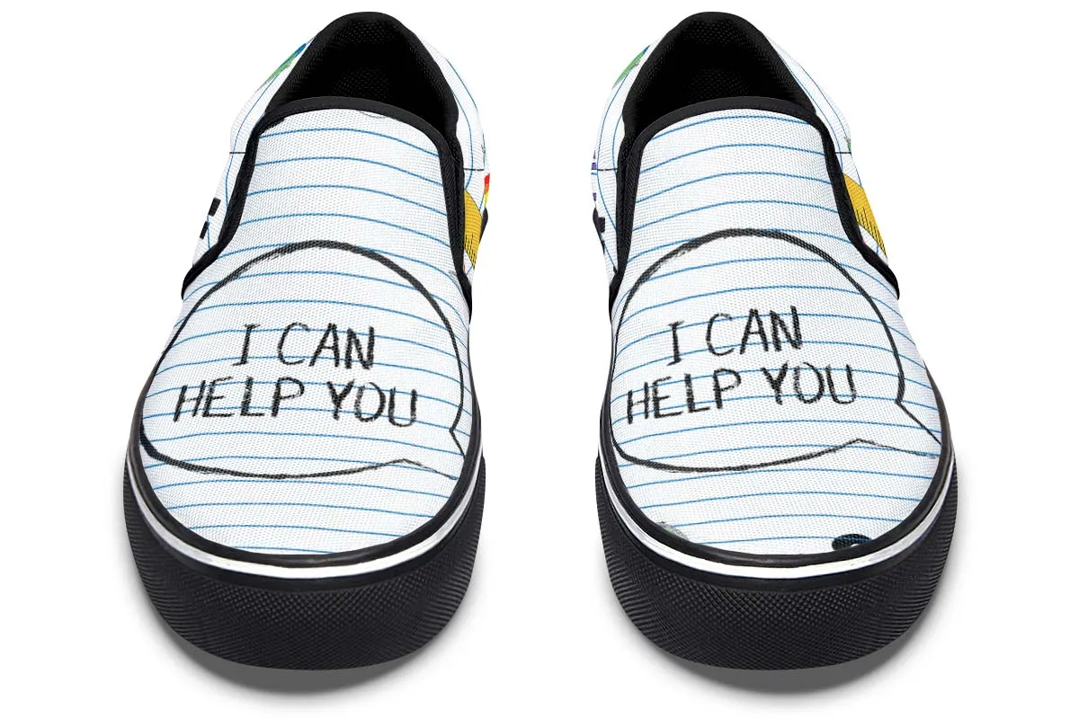 Bold Teacher Slip-On Shoes