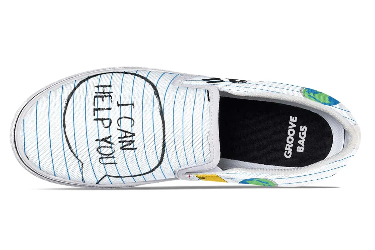 Bold Teacher Slip-On Shoes