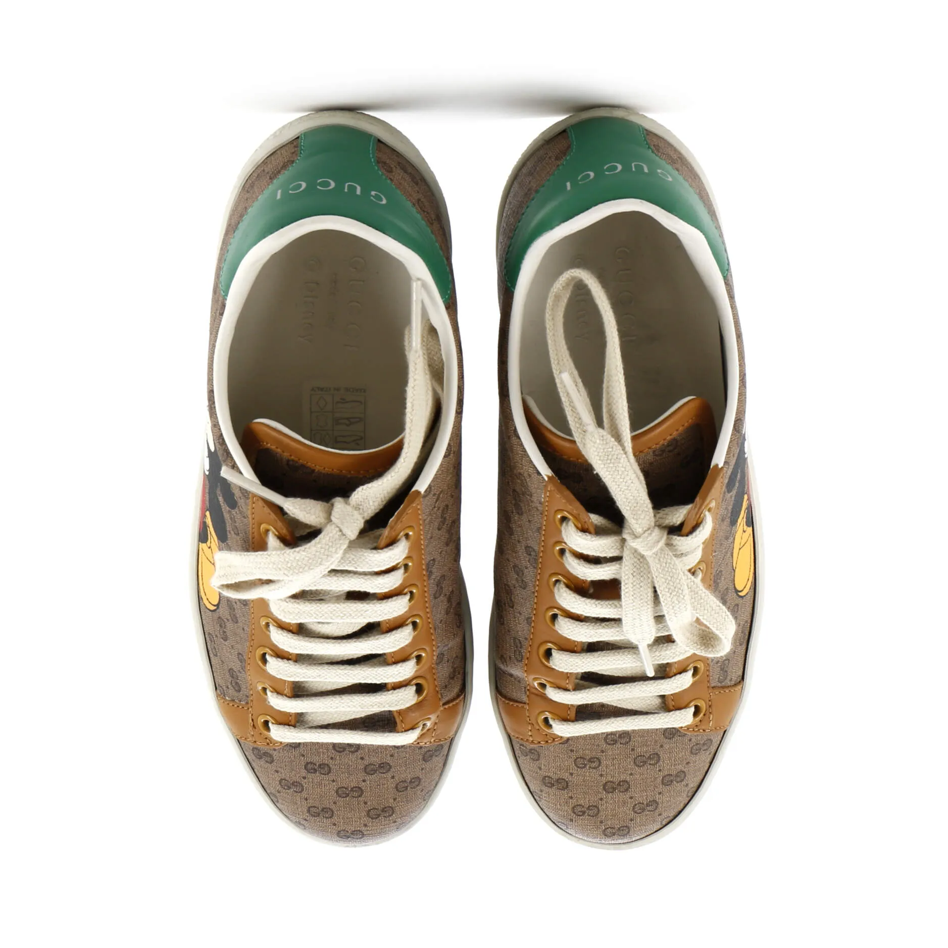 Disney Ace Sneakers Printed Mini GG Coated Canvas