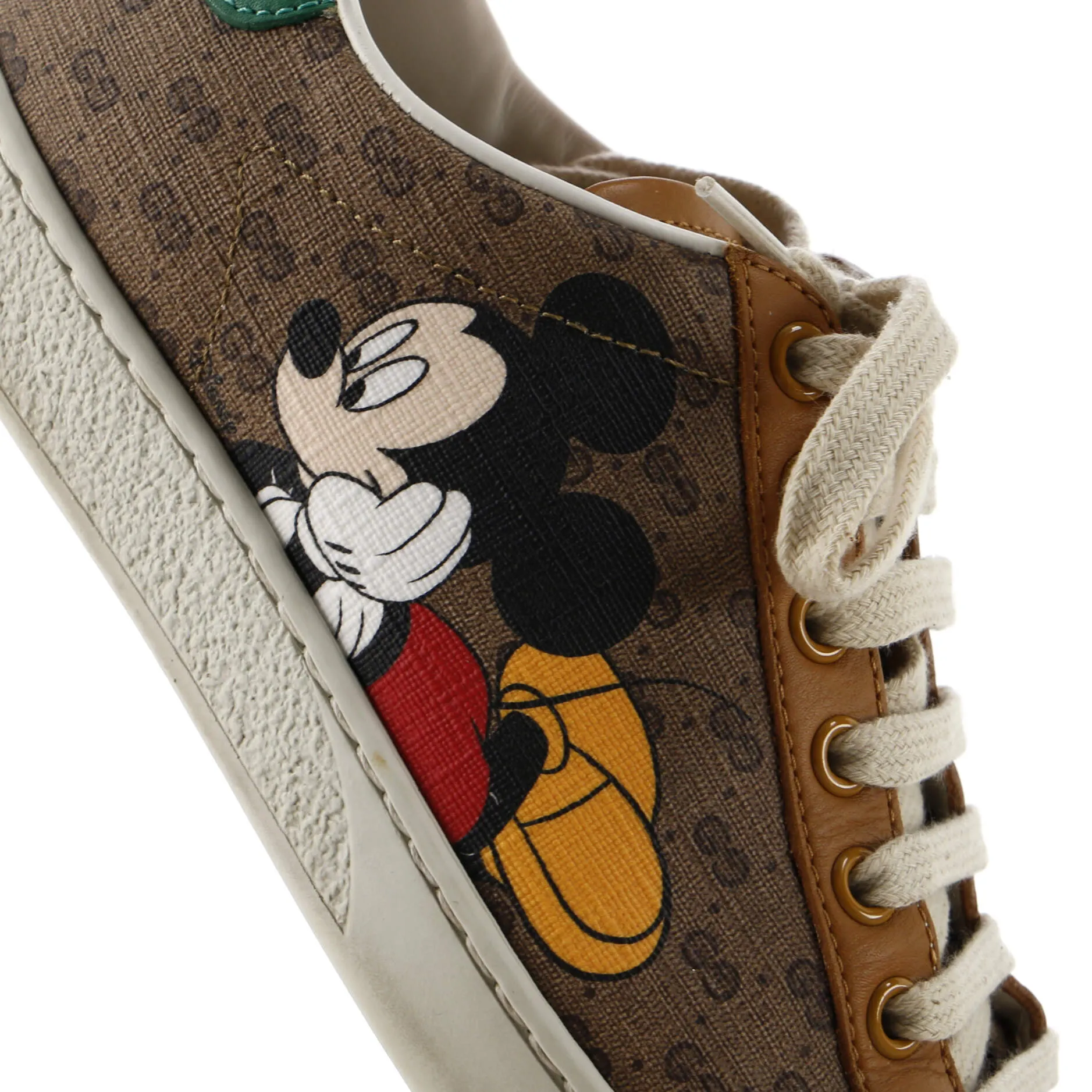 Disney Ace Sneakers Printed Mini GG Coated Canvas