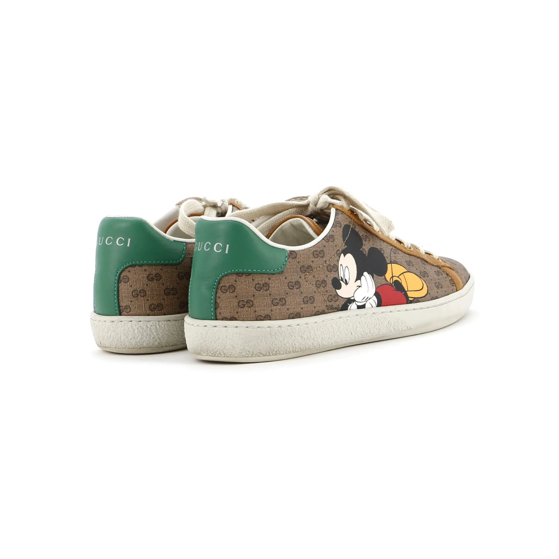 Disney Ace Sneakers Printed Mini GG Coated Canvas