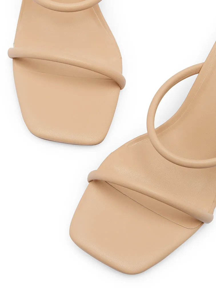EDEN Nude Kitten Heels