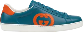 Gucci Ace Interlocking G Sneakers - Blue Orange