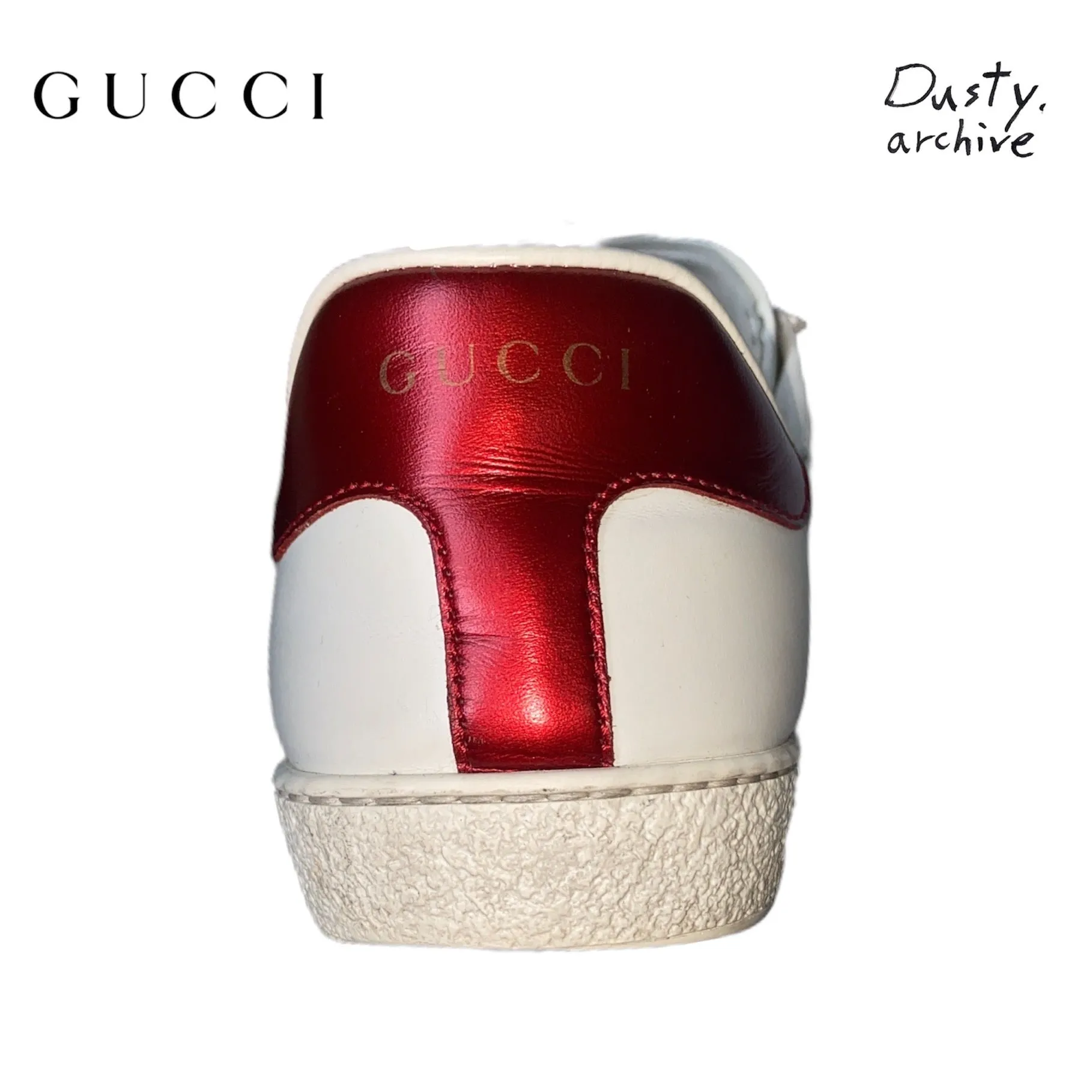 Gucci ace sneakers with gucci logo stripe 42