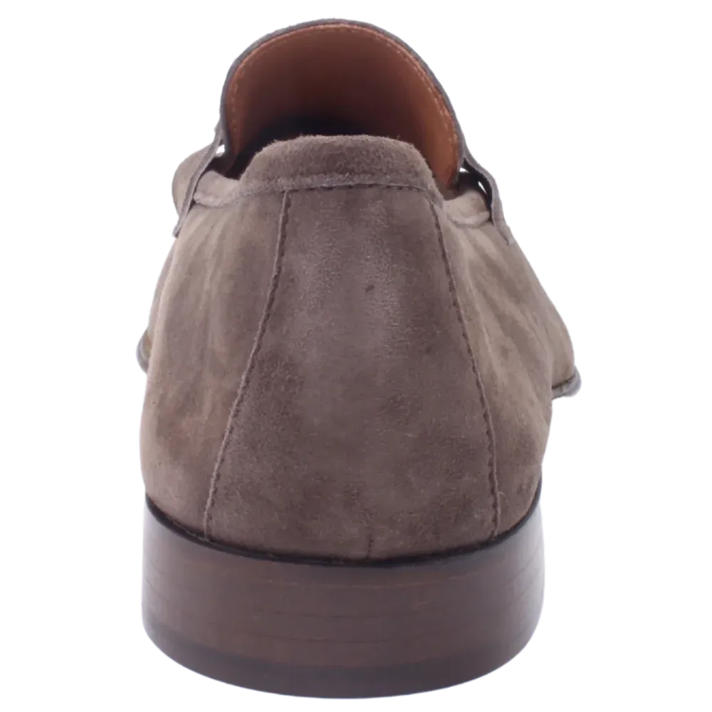 Men’s Suede Moccasin Camoscio Taupe (MER8633)