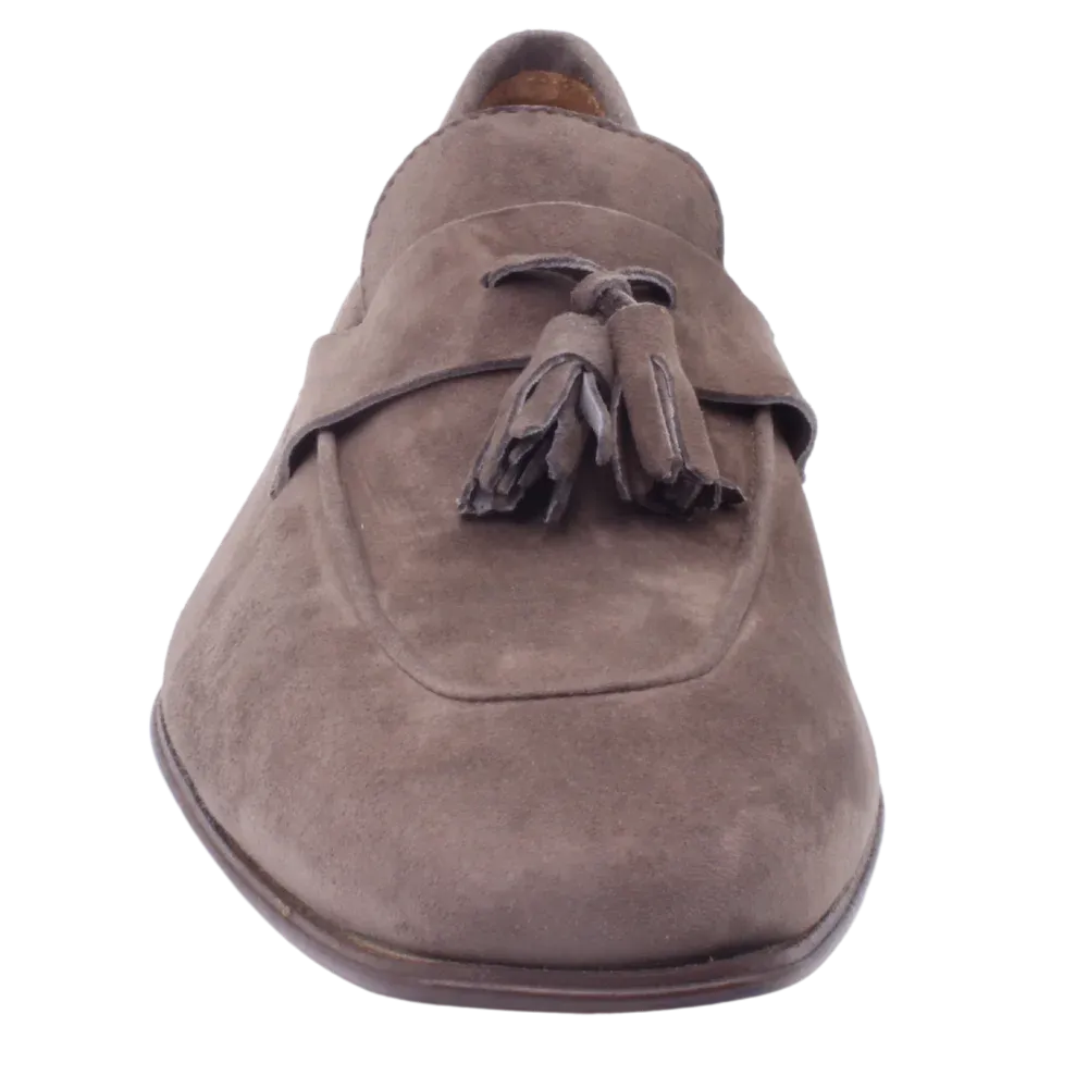 Men’s Suede Moccasin Camoscio Taupe (MER8633)