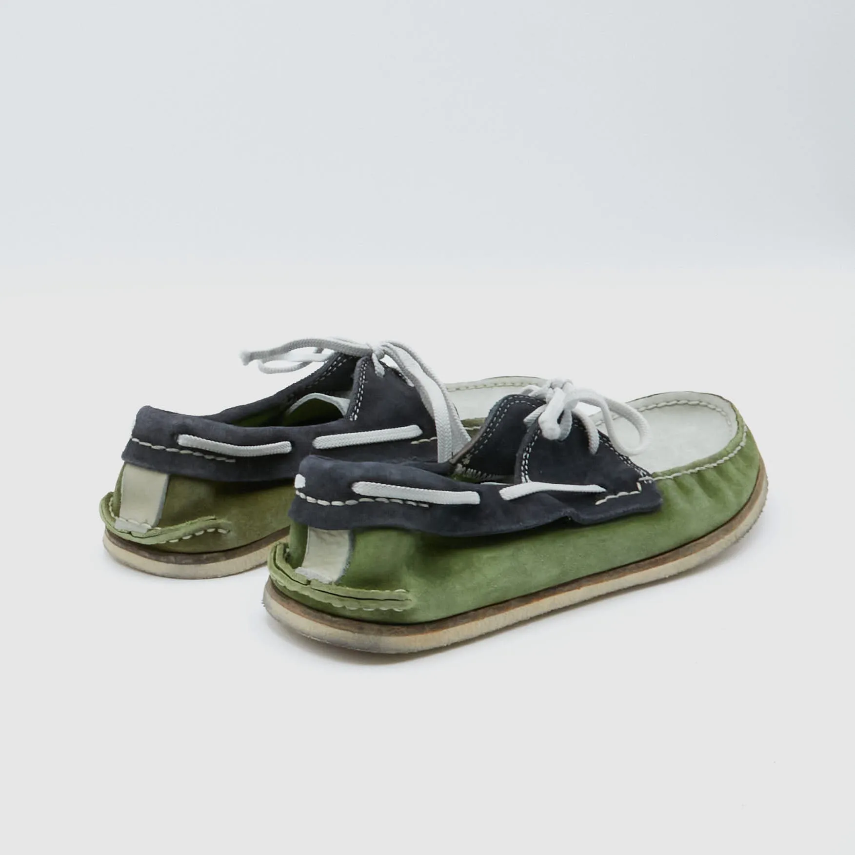 n.d.c. made by hand Cayuko Special Hard Washed Boat Shoes