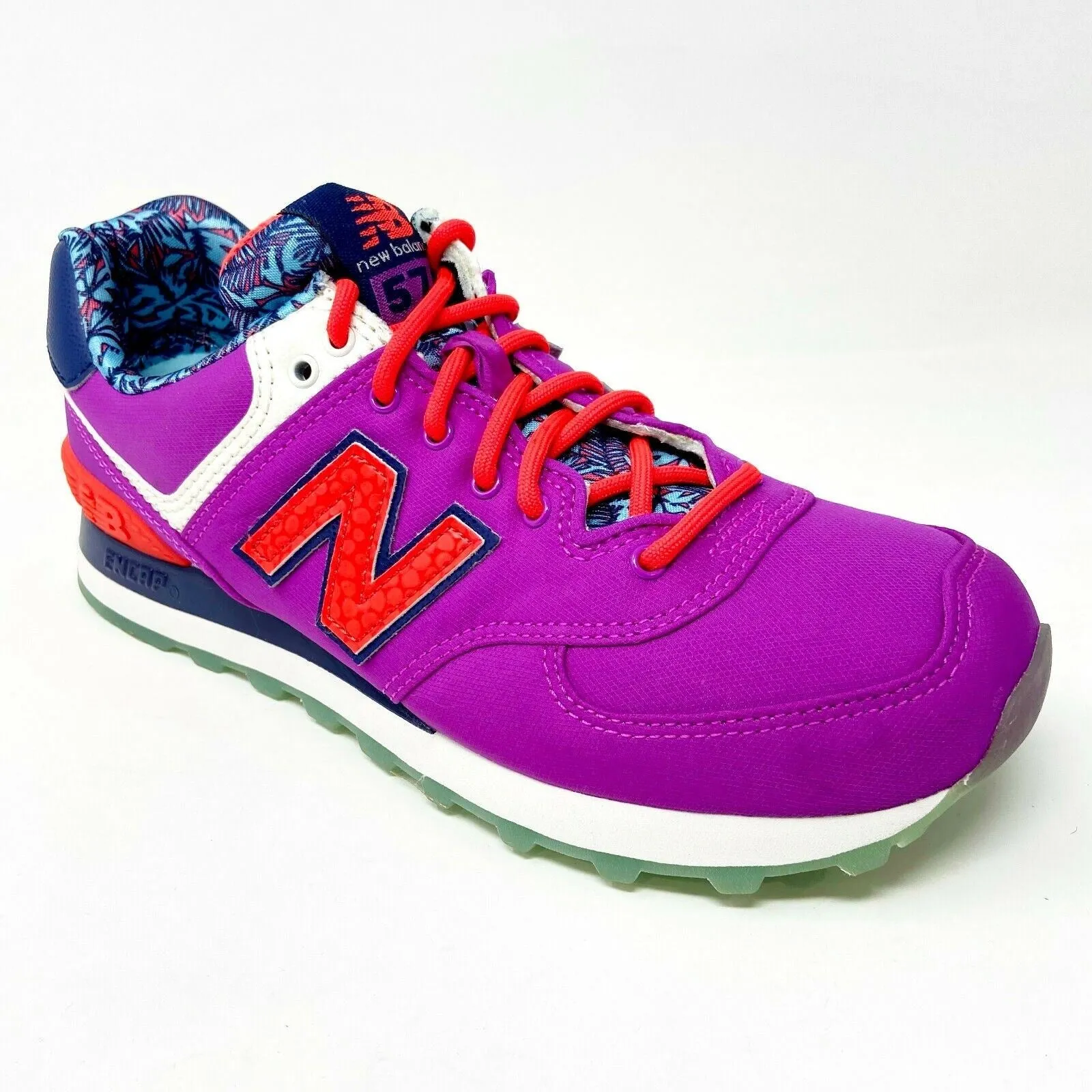 New Balance 574 Classic Luau Voltage Violet Womens Casual Sneakers WL574ILB