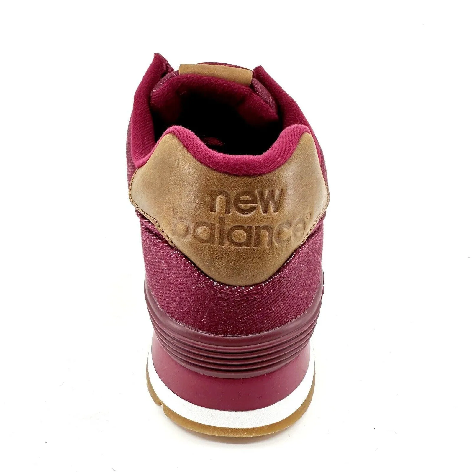 New Balance 574 Classics Beet Red Brown Mens Lifestyle Sneakers ML574TXD