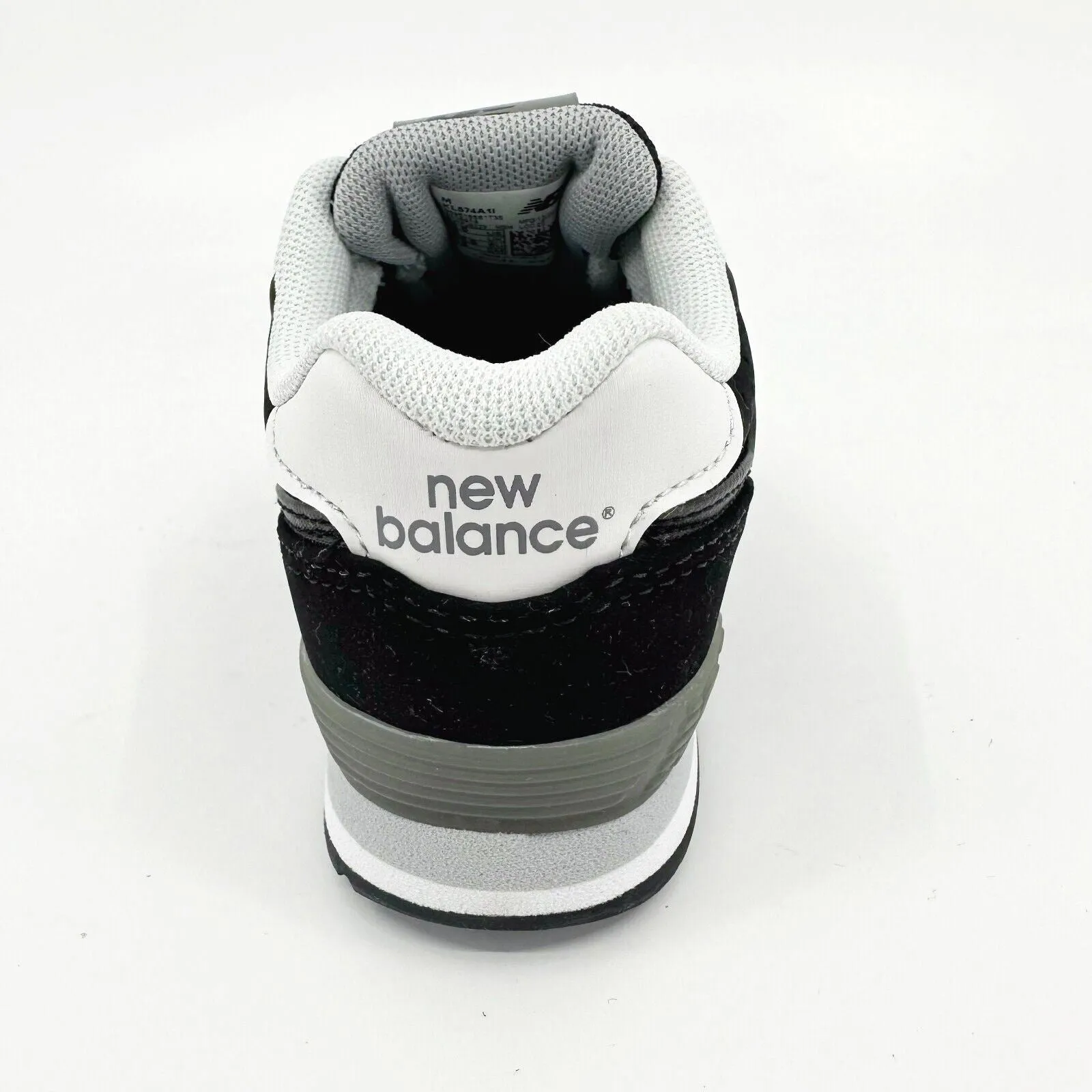 New Balance 574 Classics Black White Suede Infant Casual Sneakers KL574A1I