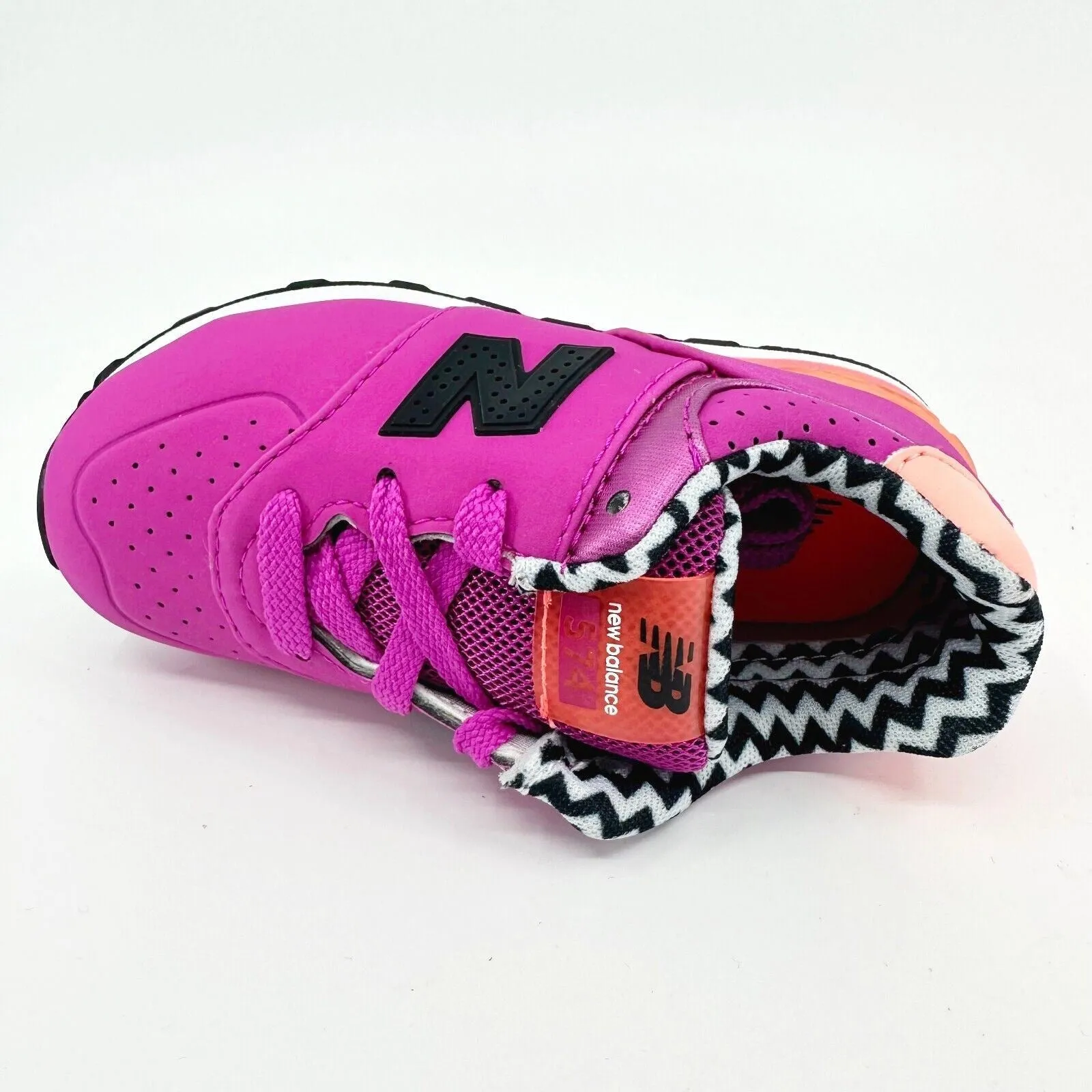 New Balance 574 Classics Magenta Pink Infant Casual Sneakers KL574A3I