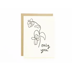 Only You Card
