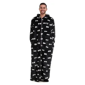 Snuggs Monk Wearable Blanket Black eyes